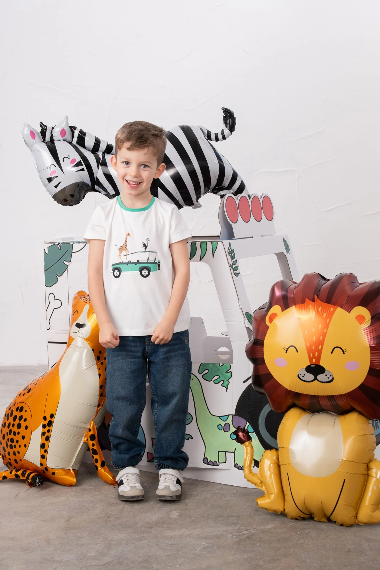 Oliver Short Sleeve Top - Animal Watch - Image 4