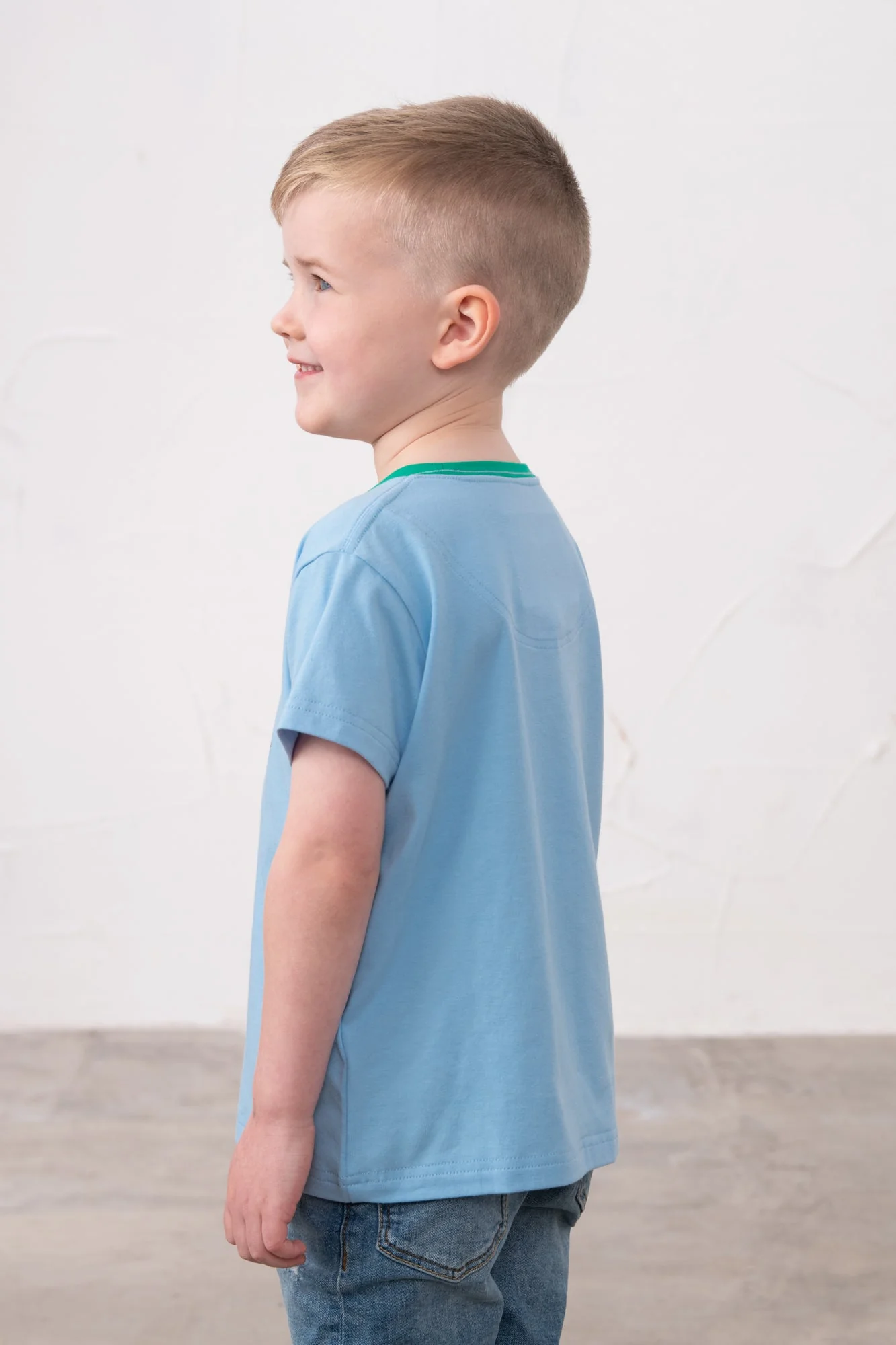 Oliver Short Sleeve Top - Green Tractor Baler - Image 5