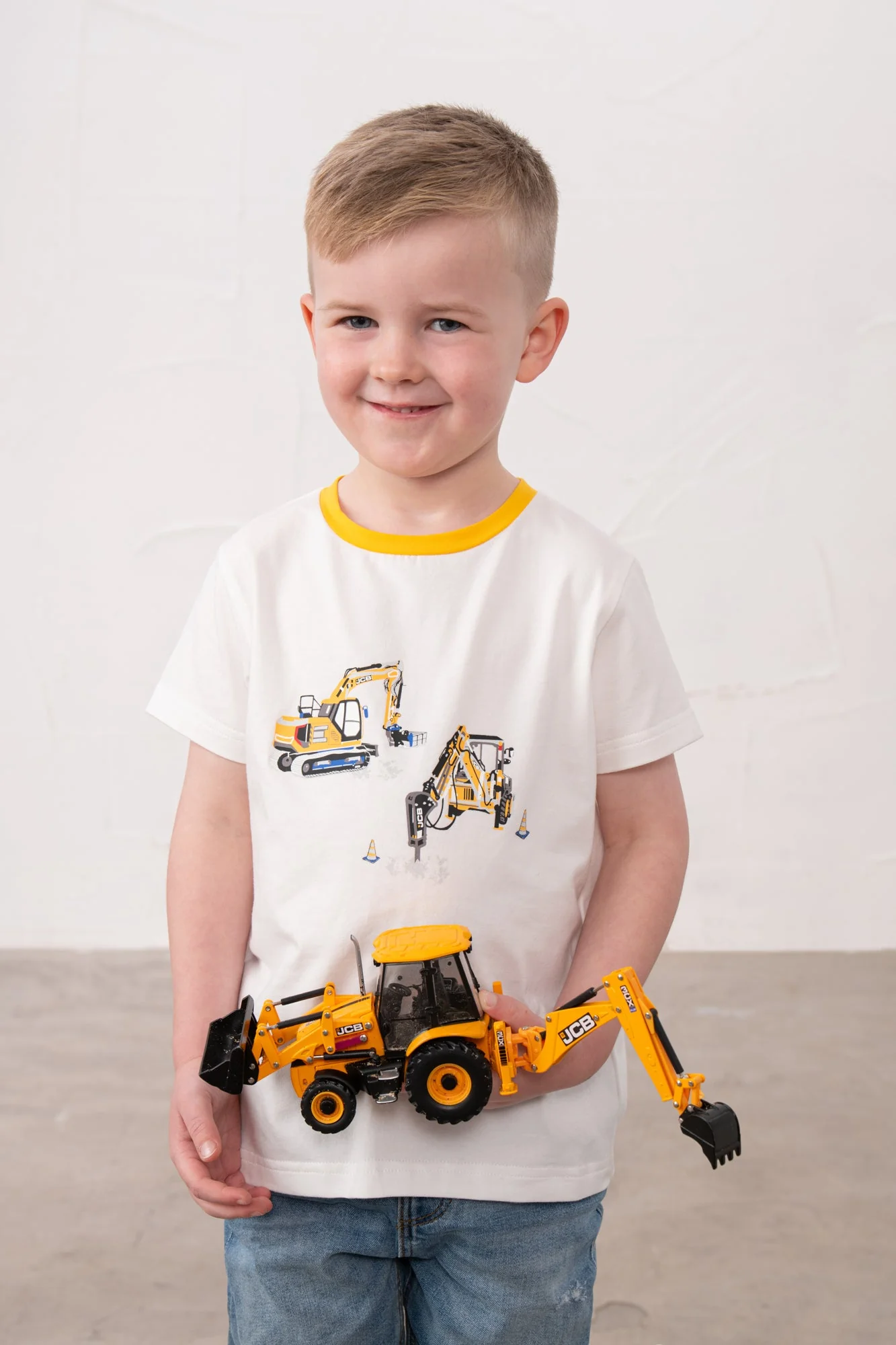 Oliver Short Sleeve Top - JCB Print - Image 3