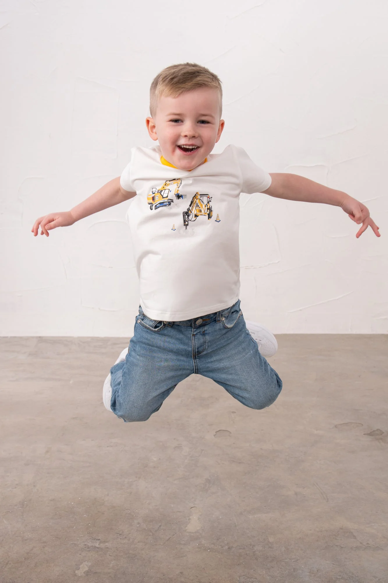 Oliver Short Sleeve Top - JCB Print - Image 5