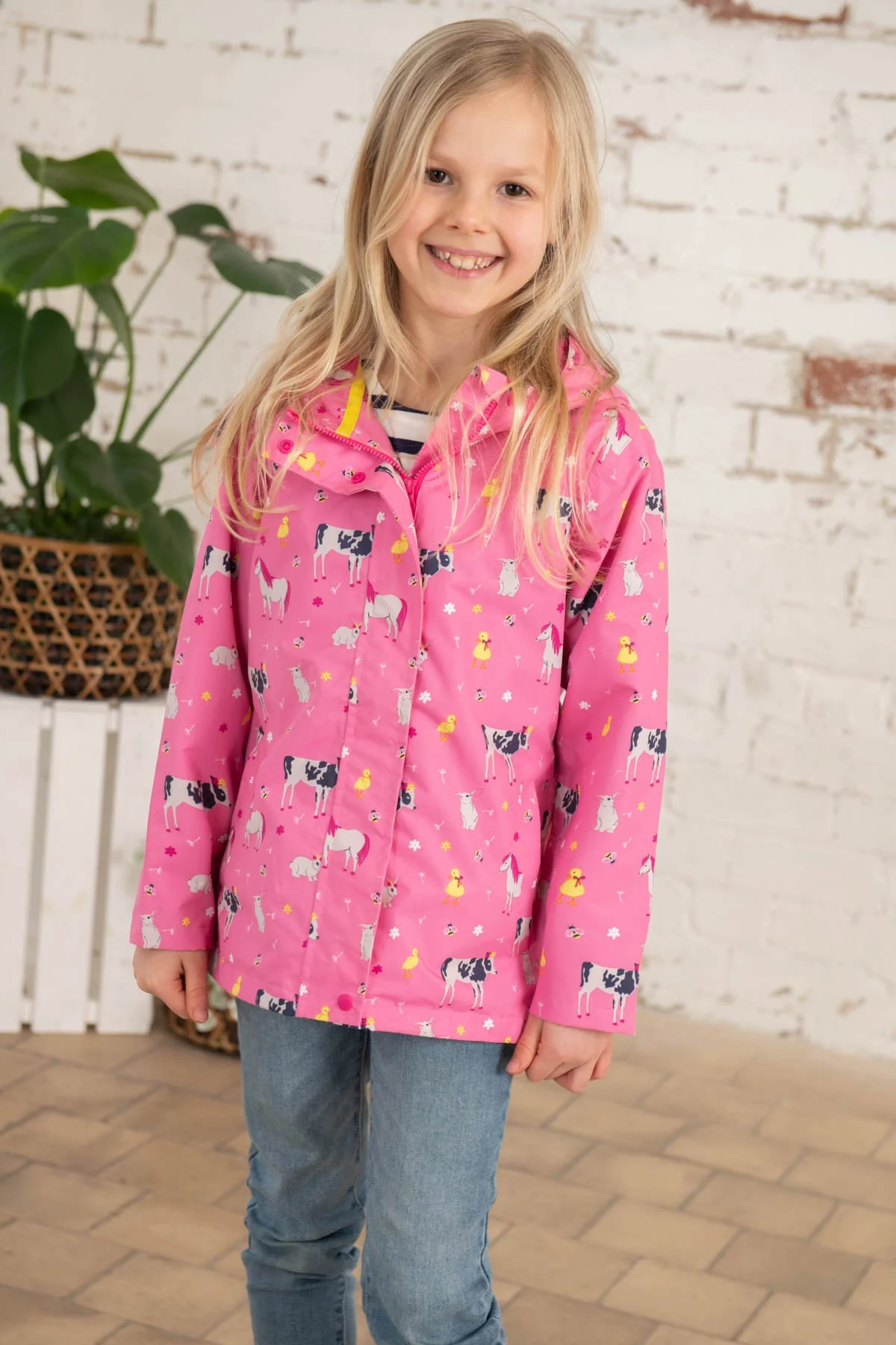 Olivia Jacket - Sweet Pea Farm Print